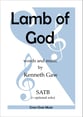 Lamb of God SATB choral sheet music cover